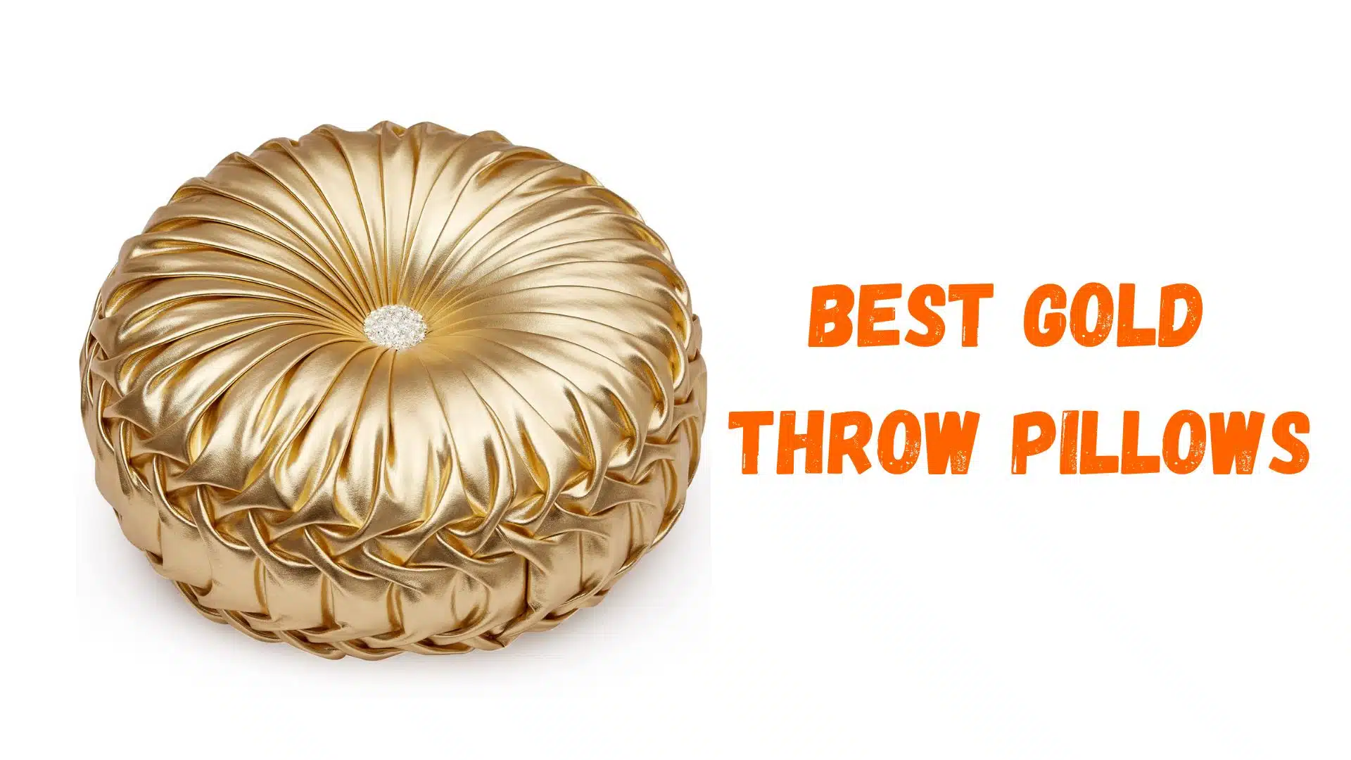 Best Gold Throw Pillows